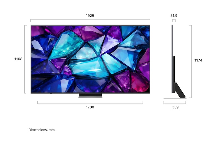 LG 86" Mini RGB MRGB88 4K AI TV - 2026